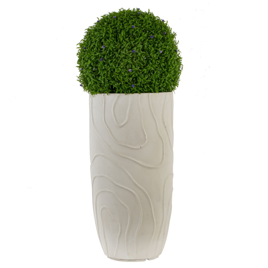 Кашпо, L29,5 W29,5 H59,5 см