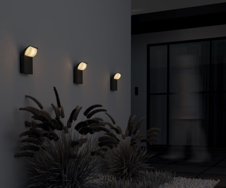 Уличный настенный светодиодный светильник Maytoni Stock O446WL-L7GF3K