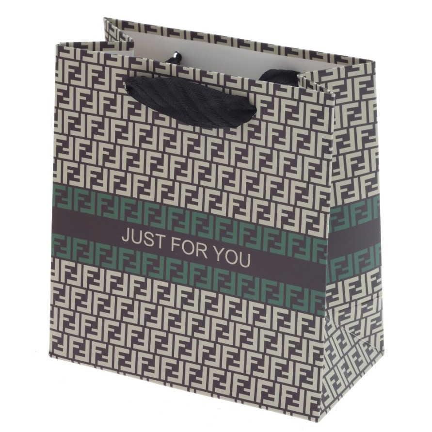 Пакет подарочный XS (бумага 230г/м2, блок микс 12шт), L14 W7 H15 см, 4в.