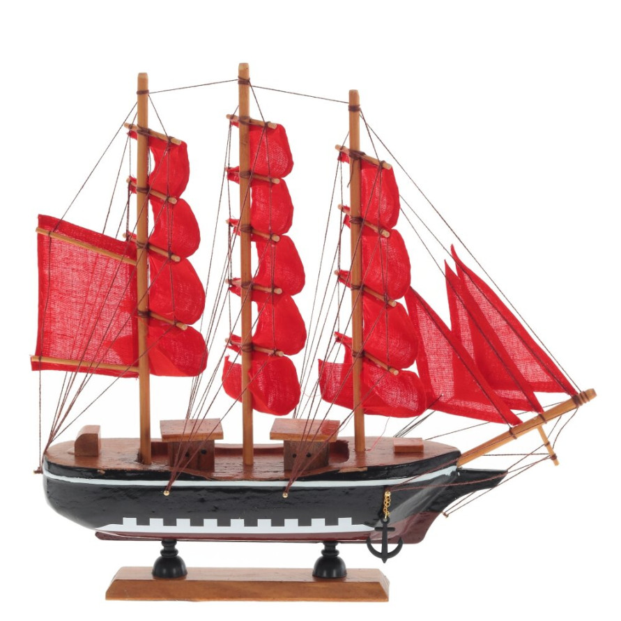 Изделие декоративное &quot;Корабль&quot;, L32 W6 H32 см