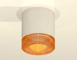 Комплект накладного светильника Ambrella light Techno Spot XS7401024 SWH/CF белый песок/кофе (C7401, N7195)