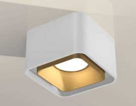 Комплект накладного светильника Ambrella light Techno Spot XS7832004 SWH/SGD белый песок/золото песок (C7832, N7704)