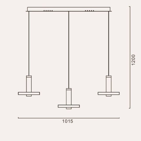 Подвесной светодиодный светильник Romatti Cullinan Capellu PD11135W