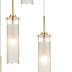 Подвесная люстра Indigo Torcia 11038/5PL Brass V000417
