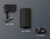 Комплект трекового однофазного светильника Ambrella light SBK/PBK черный песок/черный полированный XT6323003 (A2521, C6323, N6103)