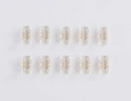 Соединитель прямой AMBRELLA LIGHT ILLUMINATION COB CCT 12/24V для лент 8mm (3 конт.) (10шт. в комплекте) GS6366