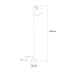 Торшер Escada Hall Chrome/Grey 10185/T Grey