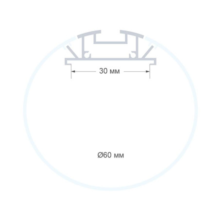 Профиль подвесной Apeyron 08-40