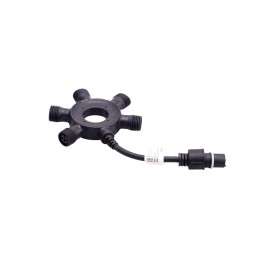 Соединитель для гирлянд Uniel UTC-F90 Y6 BLACK UL-00013230