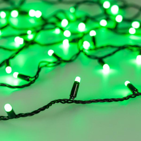 Уличная светодиодная гирлянда Ardecoled нить 230V разноцветная ARD-String-Classic-10000-Black-100Led-Milk-Sync RGB 028214