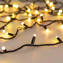 Уличная светодиодная гирлянда Ardecoled нить 230V разноцветная ARD-String-Classic-10000-Black-100Led-Milk-Sync RGB 028214