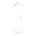 Подвесной светильник TK Lighting 10074 Cono