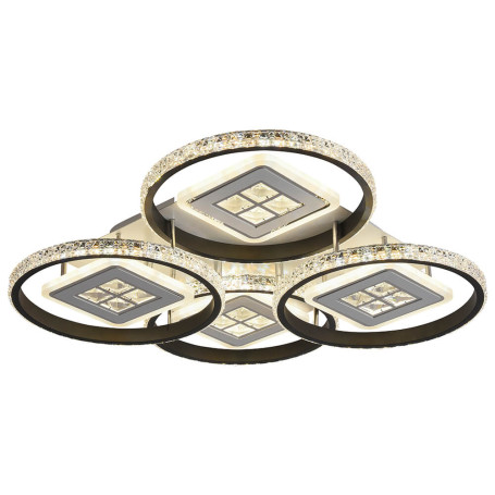 Потолочная светодиодная люстра Profit Light 8053/4 WHT+BLK