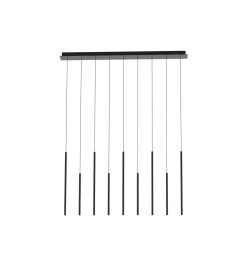 Люстра подвесная Alfa Light F3924-02 black 18W 120*13*H 150
