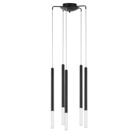 Комплект с подвесной люстрой Lightstar Tubo (574727+747147 (5шт) L5T747147