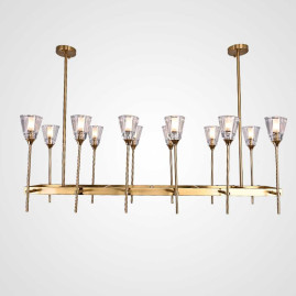 Подвесная люстра Imperium Loft Torche De Verre 74929-22
