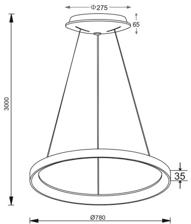 Подвесной светодиодный светильник Deko-Light Merope 342197