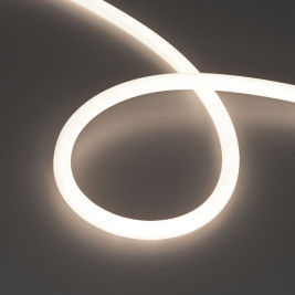 Светодиодная лента герметичная MOONLIGHT-TOP-S-M560-D13mm 24V Day4300 (13 W/m, IP65, 5m, wire x1, трос) Arlight 043817