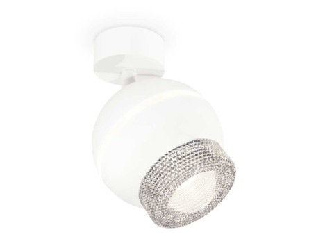 Комплект накладного светильника Ambrella light Techno Spot XM1101010 SWH/CL белый песок/прозрачный (A2202, C1101, N7191)