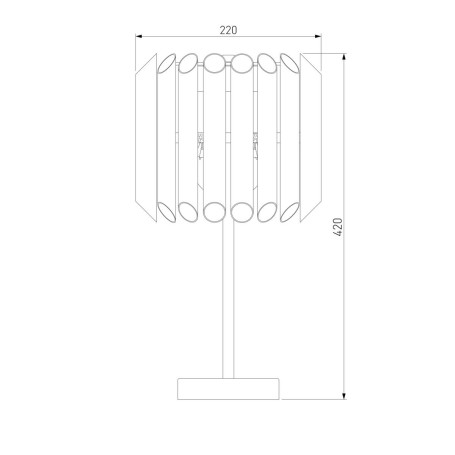 Настольная лампа Bogates Castellie 01106/3