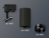 Комплект трекового однофазного светильника Ambrella light SBK/PBK черный песок/черный полированный XT6323041 (A2521, C6323, N6121)