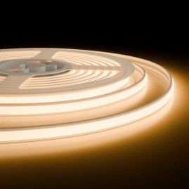 Светодиодная лента Apeyron 10W/m 528LED/m COB теплый белый 5М 00-407