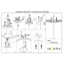 Потолочное основание Mantra Modular Light Florones 9358