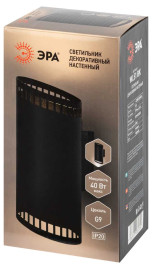 Настенный светильник ЭРА WL51 BK Б0061197