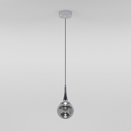 Подвесной светодиодный светильник Eurosvet Adour 50256/1 LED дымчатый