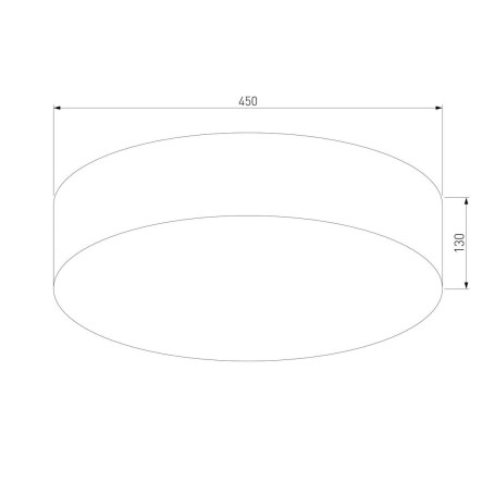 Потолочный светильник TK Lighting 1086 Rondo White