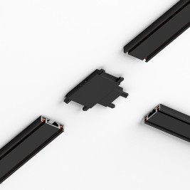 Соединитель четырёхсторонний для накладного шинопровода Elektrostandard Flat Magnetic 85003/00 черный a063738