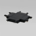 Соединитель четырёхсторонний для накладного шинопровода Elektrostandard Flat Magnetic 85003/00 черный a063738