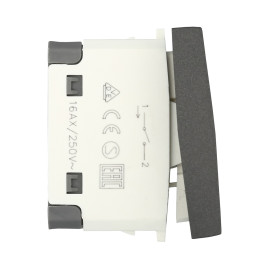 Выключатель LK Studio 1-кл.(схема 1) 16 A, 250 B (черный бархат) LK45 850708-1