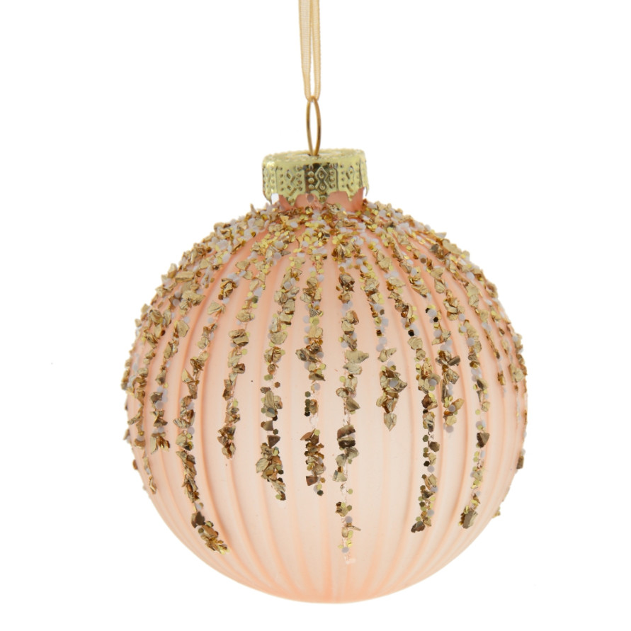 Украшение новогоднее &quot;Шар&quot;, D 8 см, L8 W8 H10 см