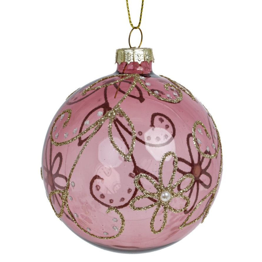 Украшение новогоднее &quot;Шар&quot;, D 8 см, L8 W8 H10 см