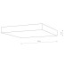 Потолочный cветильник Nowodvorski Lid Square Led White 10432