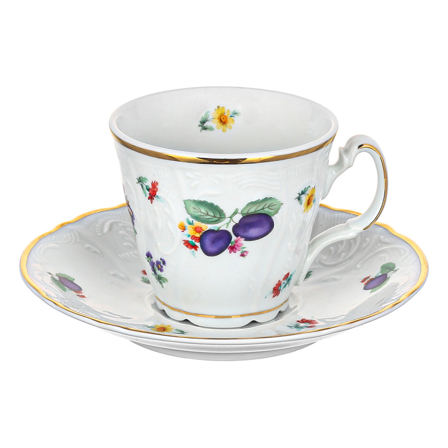 Набор для чая 240мл на 6перс.12пред.&quot;Слива 97812&quot; Bernadotte