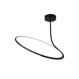 Подвесной светодиодный светильник Italline IT013-6025 black 3000K