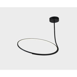 Подвесной светодиодный светильник Italline IT013-6025 black 3000K