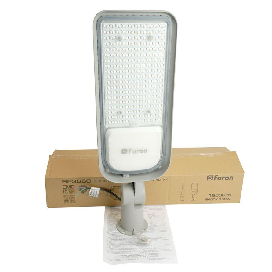 Уличный светодиодный консольный светильник Feron SP3060 48688