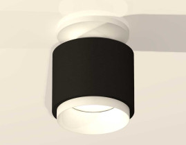 Комплект накладного светильника Ambrella light Techno Spot XS7511040 SBK/SWH черный песок/белый песок (N7925, C7511, N7030)