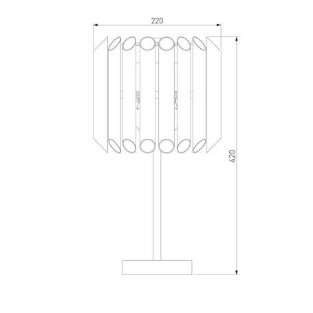 Настольная лампа Bogates Castellie 01107/3