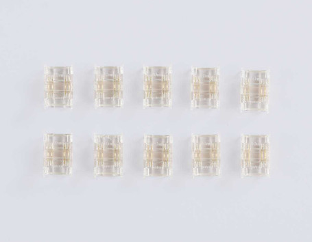 Соединитель прямой AMBRELLA LIGHT ILLUMINATION COB RGB 12/24V для лент 10mm (4 конт.) (10шт. в комплекте) GS6371