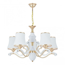 Подвесная люстра Arte Milano Florentia-3987 303987/5 Wh/Gd
