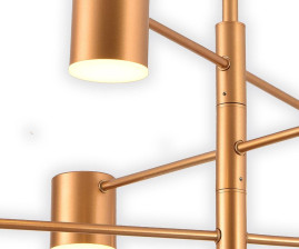 Подвесная светодиодная люстра Kink Light Мекли 07650-6,33(3000K)