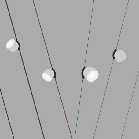 Трековый светильник DENKIRS Belty Spot DK5642-WH+BK