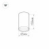 Потолочный светодиодный светильник Arlight SP-Polo-Surface-R65-8W Day4000 027500