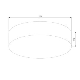 Потолочный светильник TK Lighting 1087 Rondo Graphite