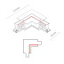 Коннектор L-образный правый Nowodvorski Ctls Power 8230
