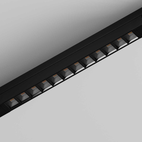 Трековый линейный светильник направленного света Hesby Lighting Skylite Однофазный,474мм- 3000К, 30Вт, чёрный HSBL_0144